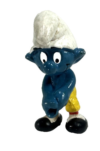 Puffo golfista 20055 smurfs - puffo,